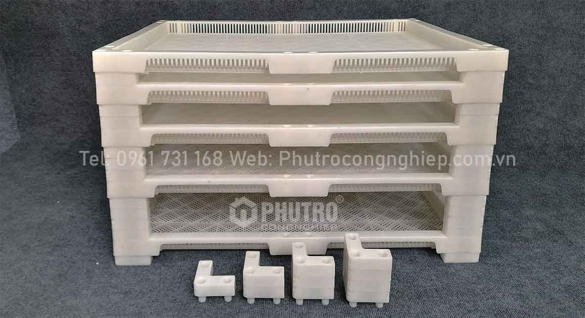 KHAY SẤY NHỰA (800MM X 600MM X 50MM) KHAY SẤY NHỰA (800MM X 600MM X 50MM)