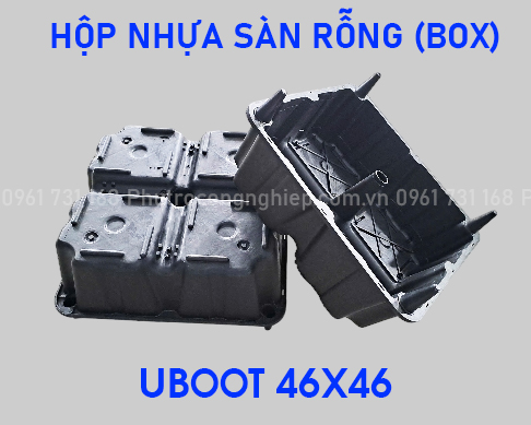 Hộp nhựa sàn rỗng KT 46x46cm