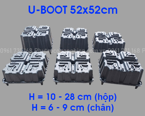 BOX nhựa xây dựng KT 52x52cm BOX nhựa xây dựng KT 52x52cm