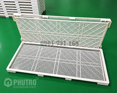KHAY SẤY KẸO DẺO - KẸO VIÊN KT 980X430X45MM KHAY SẤY KẸO DẺO - KẸO VIÊN KT 980X430X45MM