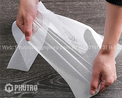 Lưới Silicon lót khay sấy nhựa/ khay inox (75cm*50m) Lưới Silicon lót khay sấy nhựa/ khay inox (75cm*50m)