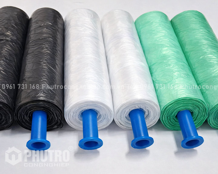 Chốt nhựa xâu cuộn túi nilon