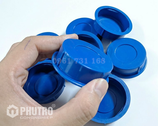 NẮP NHỰA BỊT ĐẦU ỐNG GIẤY PHI 55MM