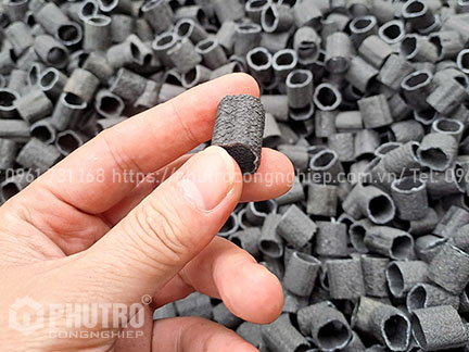 Giá thể vi sinh Biotube D11x16mm Giá thể vi sinh Biotube D11x16mm