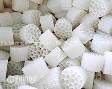 GIÁ THỂ DI ĐỘNG MBBR D25X15MM GIÁ THỂ DI ĐỘNG MBBR D25X15MM