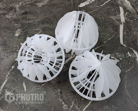 GIÁ THỂ VI SINH DẠNG CẦU D100 GIÁ THỂ VI SINH DẠNG CẦU D100