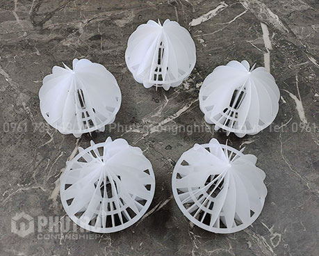 GIÁ THỂ VI SINH DẠNG CẦU D100 GIÁ THỂ VI SINH DẠNG CẦU D100