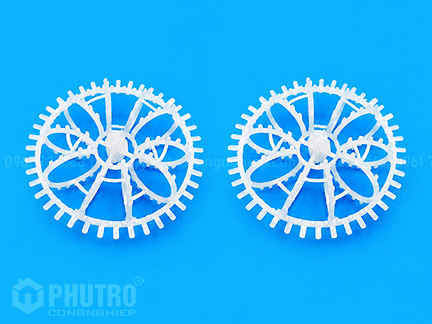 Cầu nhựa D75 cho tháp khí