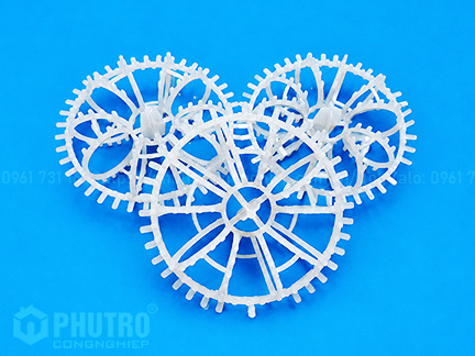 Cầu nhựa D75 cho tháp khí