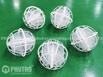 Giá thể vi sinh dạng cầu D150