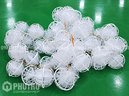Giá thể vi sinh dạng cầu D150