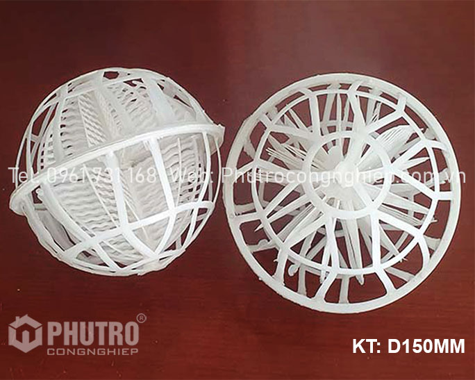 Giá thể vi sinh dạng cầu D150 Giá thể vi sinh dạng cầu D150