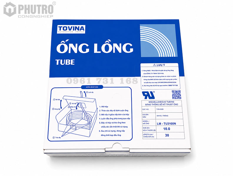 Ống lồng LM-TU3100N (10.0mm, 30m/ cuộn)