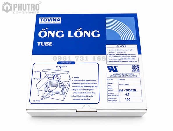 Ống lồng LM-TU342N (4.2mm, 100m/ cuộn)