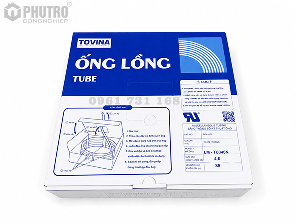 Ống lồng LM-TU346N (4.6mm, 85m/ cuộn)