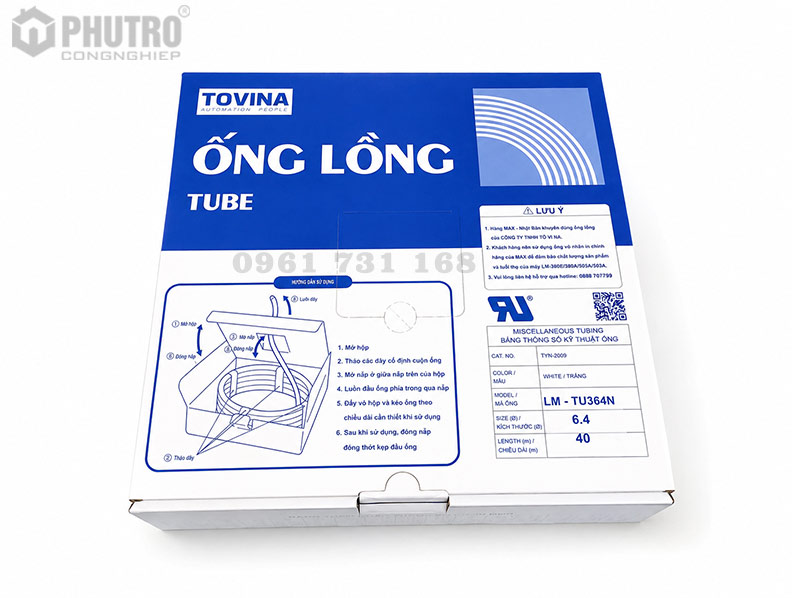 Ống lồng LM-TU364N (6.4mm, 40m/ cuộn)
