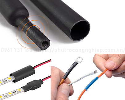 ỐNG CO NHIỆT NHIỀU MÀU SẮC TỶ LỆ CO 2:1