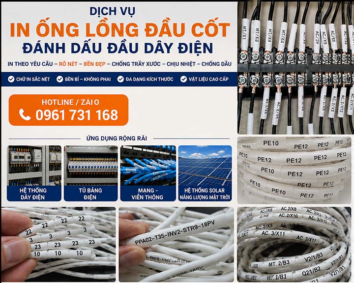 In ống lồng đầu cốt theo yêu cầu - Lấy ngay tại Hà Nội