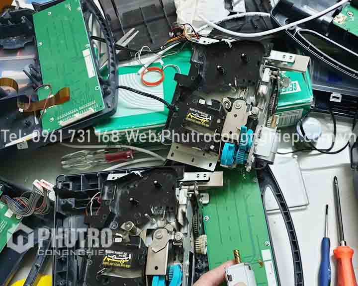 Bảo dưỡng - Sửa chữa máy in đầu cốt MAX Bảo dưỡng - Sửa chữa máy in đầu cốt MAX