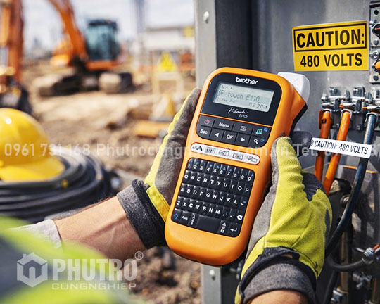 Máy in nhãn Brother PT-E110 Máy in nhãn Brother PT-E110