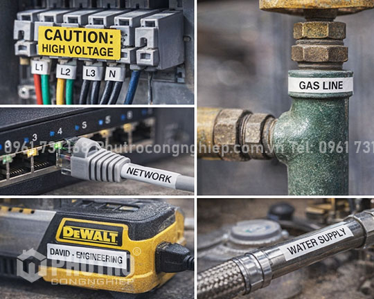 Máy in nhãn Brother PT-E110