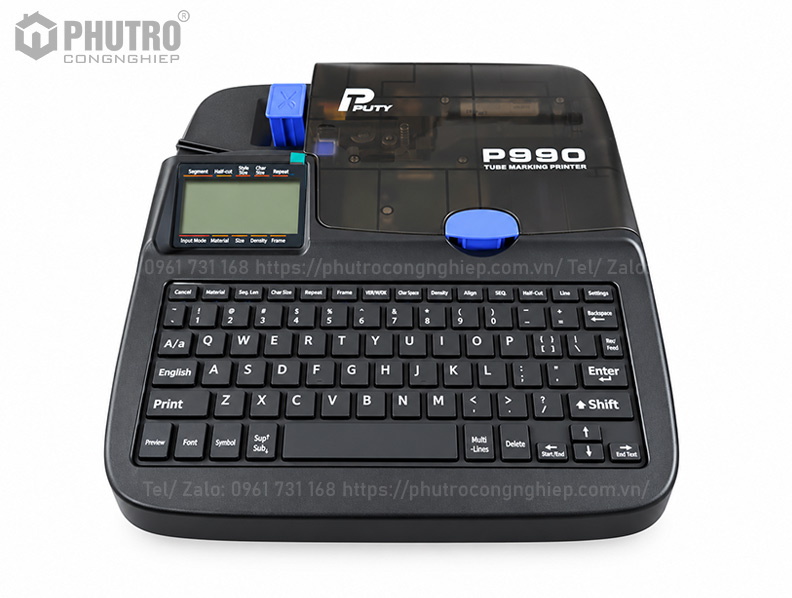 MÁY IN ỐNG LỒNG ĐẦU CỐT PUTY P990 MÁY IN ỐNG LỒNG ĐẦU CỐT PUTY P990