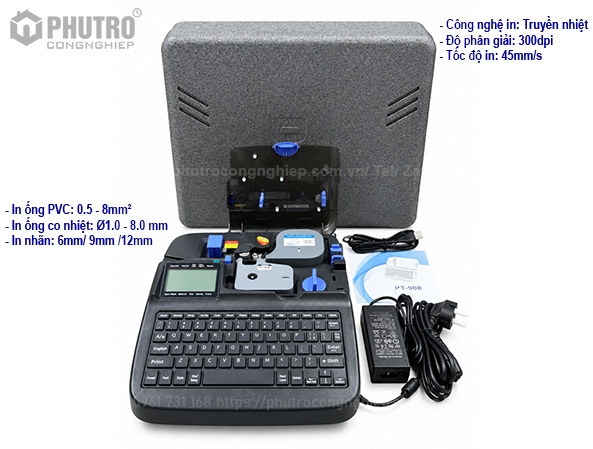 MÁY IN ỐNG LỒNG ĐẦU CỐT PUTY P990